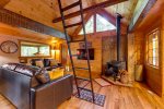 Amazing interior with handcrafted woodwork throughout